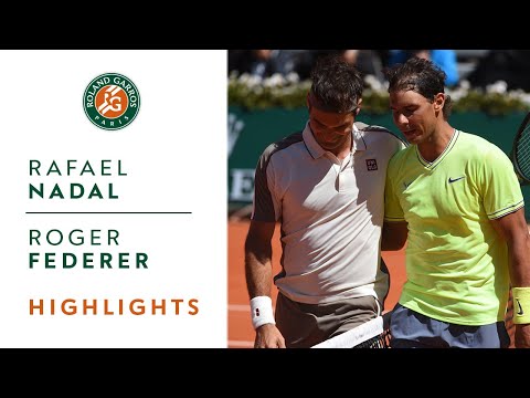 Rafael Nadal vs Roger Federer  Semifinal Highlights | RolandGarros 2019