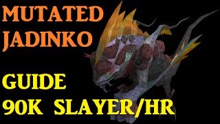 Mutated Jadinko Slayer Guide - 90K Slay XP per hour [Runescape 2014]