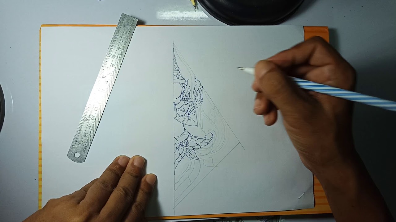 วาดลายเทพนม