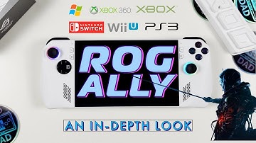 ROG Ally | An In-Depth Look (Ryzen Z1 Extreme) Unboxing, Teardown, PC Gaming, Emulation, Testing