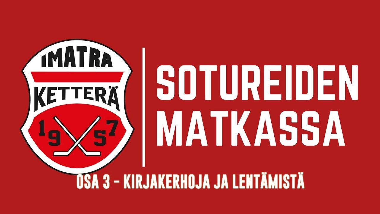 Sotureiden matkassa (Osa 3) - Kirjakerhoja ja lentämistä