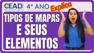 CEADI EXPLAINS | 4th Grade Geography | Types of Maps and Their Elements | 1st Semester | Teacher ...