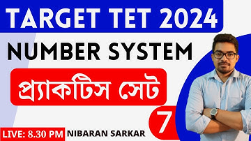 Number System 7 | Primary TET 2024 Math Class | Primary Math Preparation 2024 | Nibaran Sir Maths