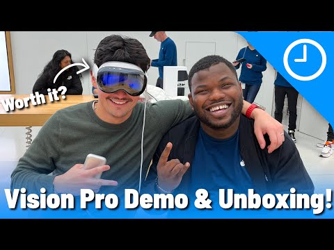 Vision Pro Demo and Unboxing, What to Expect! [First Look]