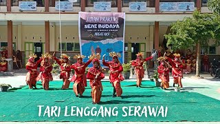 TARI LENGGANG SERAWAI BENGKULU - UJIAN PRAKTIK SENI BUDAYA