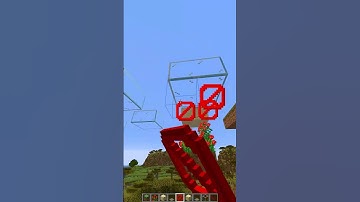 Squid Game Glass Bridge Build😱 #minecraft #shorts