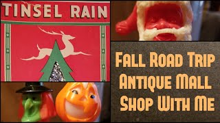 New to me Antique Mall! #antiquing #shopping #roadtrip #fallcolors #shopwithme
