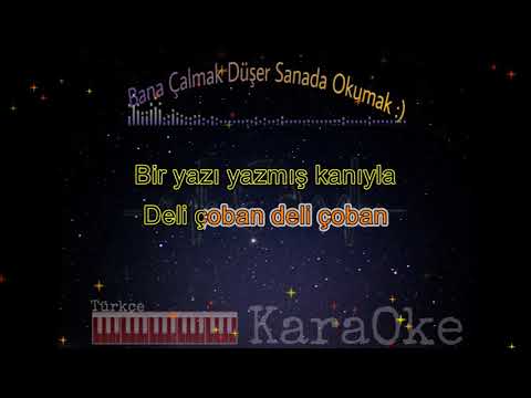 Deli Çoban Karaoke(Güçlü Soydemir )Arabeks Karaoke Türkçe Piano Karaoke