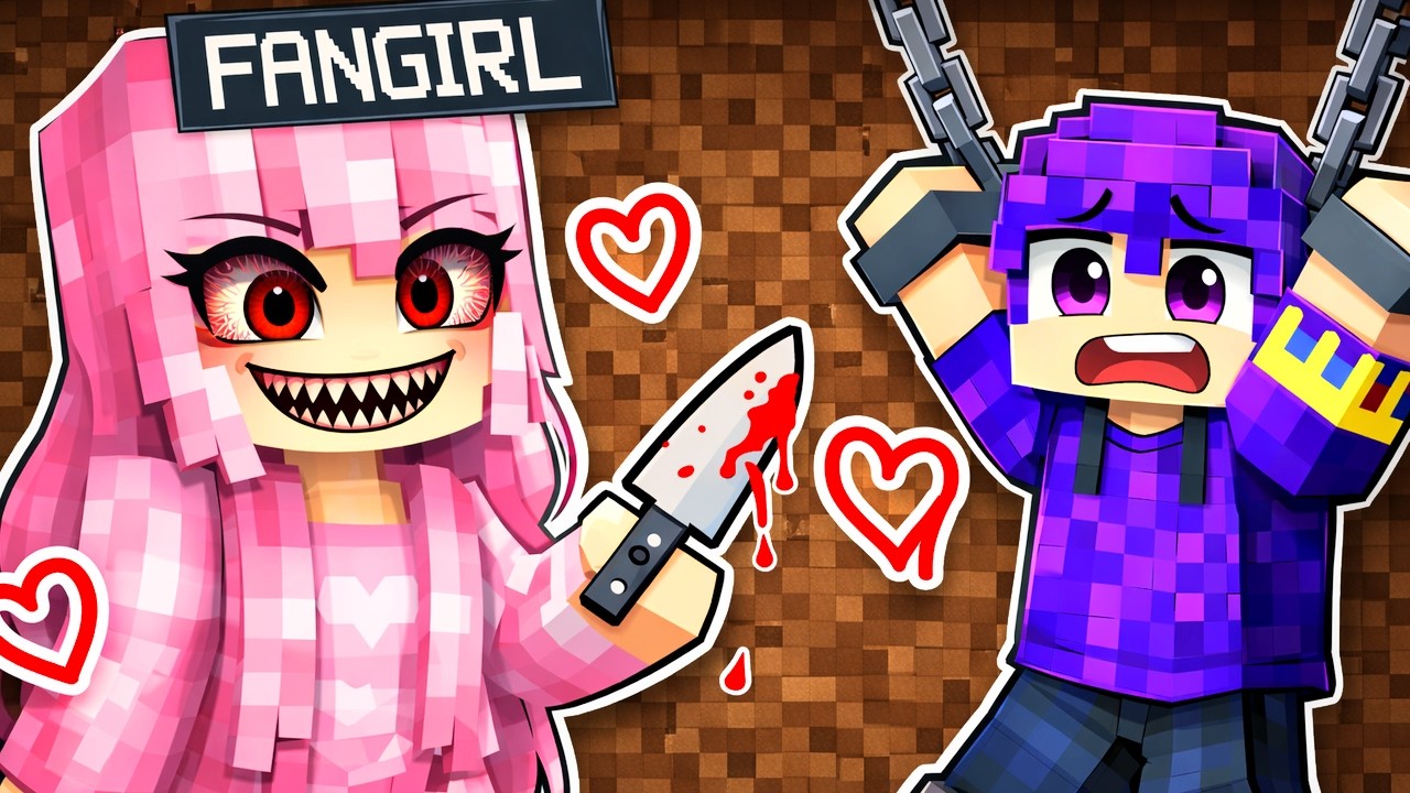 I Got Captured by a CRAZY FAN GIRL!