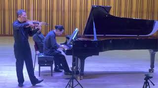 FRANCK Violin Sonata (3&amp;4 mvts) - NGUYEN TRONG BINH &amp; TRAN THAI LINH (22/11/2022)