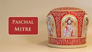 Paschal Mitre with Icons