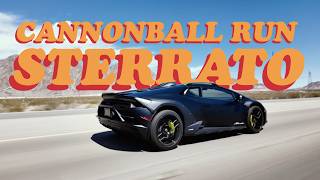 We Remade the Cannonball Run Opening Scene with a Lamborghini Sterrato