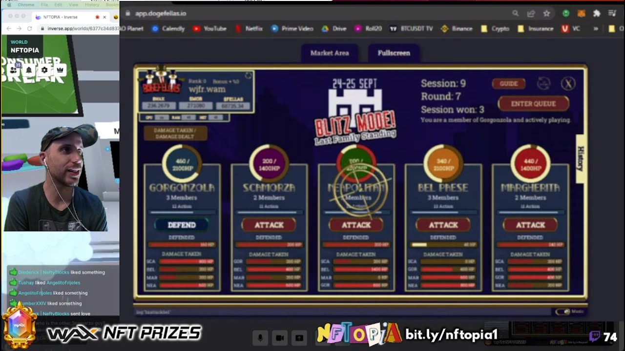 🕵 Dogefellas at NFTopia 1