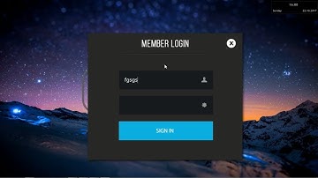 Membuat form login keren dengan Java netbeans