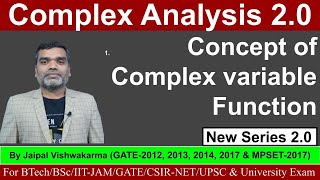 Complex Analysis II Concept of Complex variable function