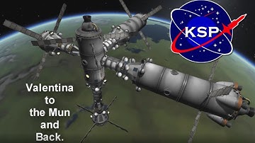 KSP - 1st Kerban to the Mun and Back