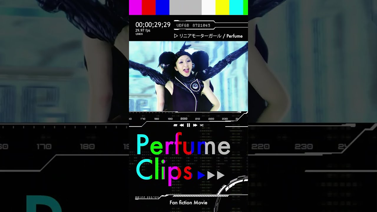 Perfume（パフューム）B2 リニアモーターガール 告知 販促ポスター Perfume（パフューム）B2 リニアモーターガール 告知 販促