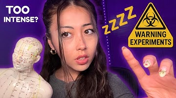 ASMR fast & aggressive experiments on you (no escape)