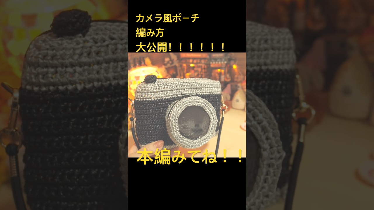 カメラ風ポーチ大公開中!!!