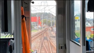 JR内房線E131系0番台展望動画です。九重駅から千倉駅間です。