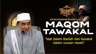 Tetaplah istiqomah dalam Ibadah, dan selalu tawakal kepadaNya, untuk urusan Rezeki.