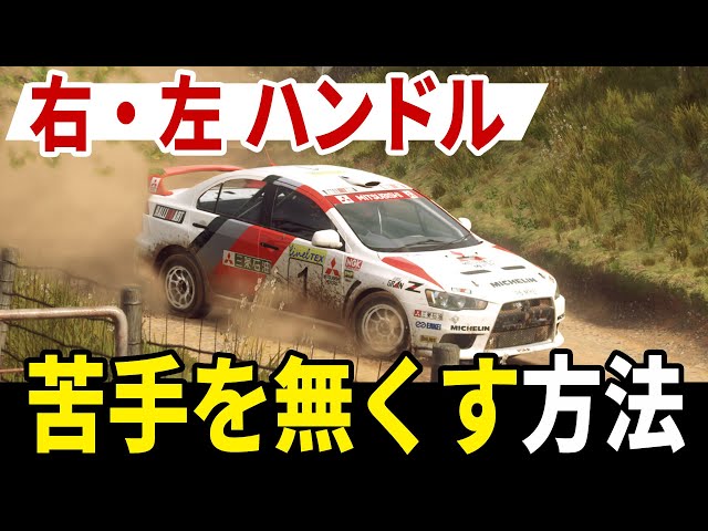 Dirt Rally 2.0] 左・右ハンドル、どちらでも苦手を無くす方法
