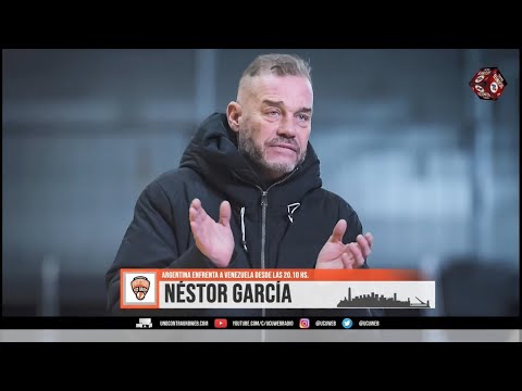 Nota CONVERSE: Che García | "Vamos a ir con Campazzo, Bolmaro, Delfino, Brussino y Delia"