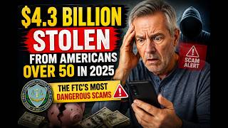 $4.3 Billion Stolen From Americans Over 50 in 2025 — The FTC's Most Dangerous Scams