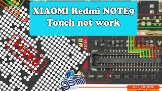XIAOMI Redmi NOTE9 Touch not work full steps