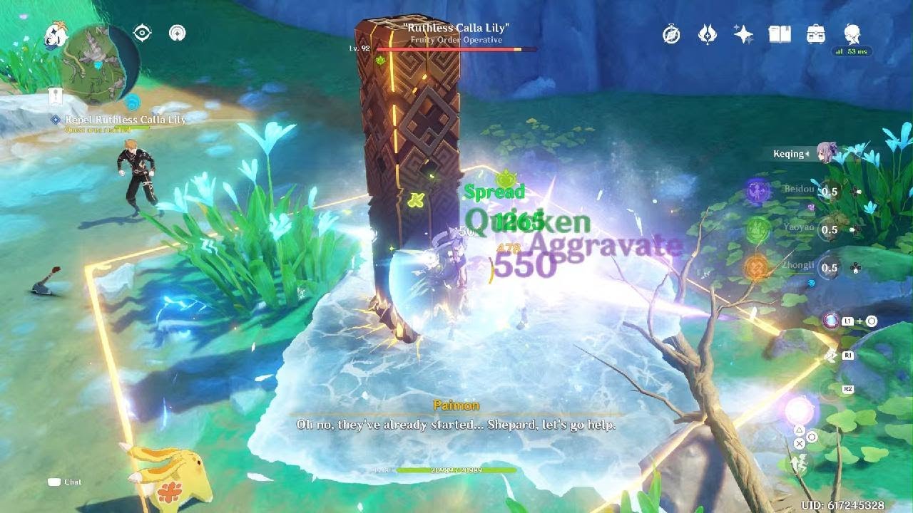 Encounter with "Ruthless Calla Lily" YouTube