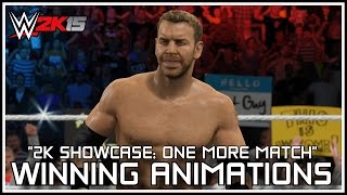 Wwe 2K15 2K Showcase One More Match Dlc All Dlc Superstars Match Winning Animations