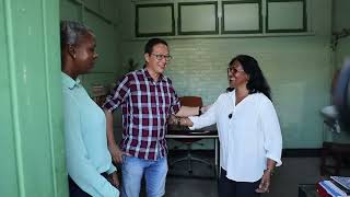Minister Tsang brengt kennismakingsbezoek aan OWRO kantoor in Nickerie