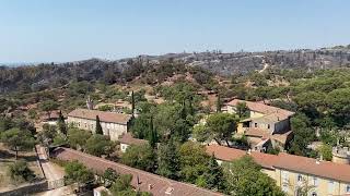 Feu dans la Montagnette : le feu fixé, près de 1 600 hectares brûlés, l'abbaye de Frigolet sauvée