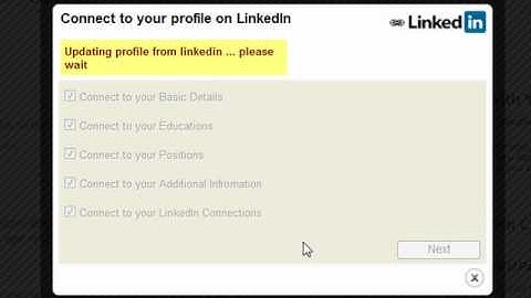 SharePoint LinkedIn Plugin