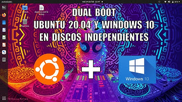 DualBoot Ubuntu 20.04 y Windows 10 usando 2 discos por separado. | Modo Legacy