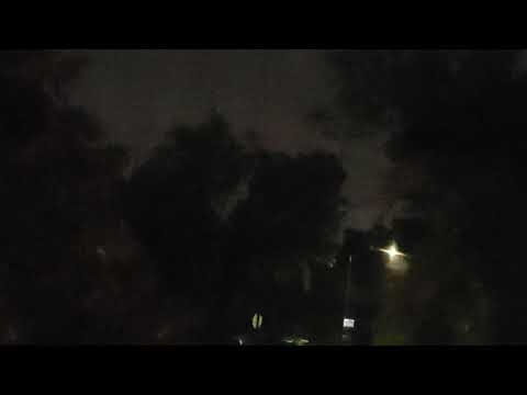 Moderate Rain and SE Winds 1am October 25, 2021