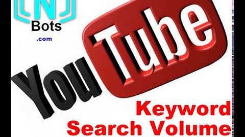 how to get idea of YOUTUBE KEYWORD SEARCH TRAFFIC VOLUME
