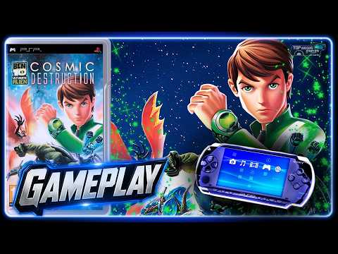 Ben 10 Ultimate Alien Cosmic Destruction-GAMEPLAY-TOP Juegos de PSP La Serie EXTRAS