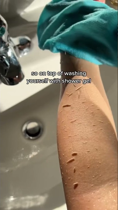 Do you get MORE dead skin if you don’t shower?🤔