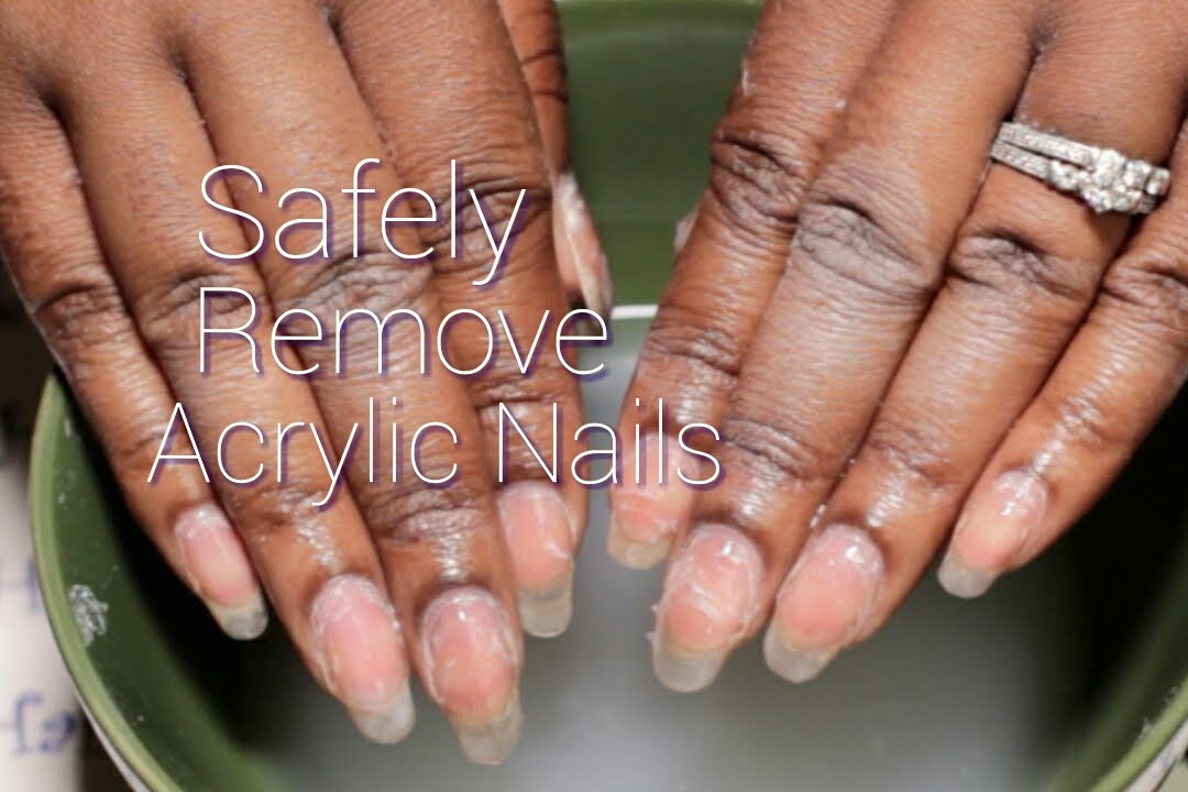 Acrylic Nails Tutorial - Acrylic Nails for Beginners - How to Safely Remove  Acrylic Nails at Home - YouTube