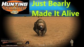 Hunting Unlimited 2010 Gameplay (Challenges, Tier 10, Mission 7: "Just Bearly Made It Alive")