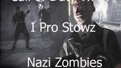 Call of Duty- Nazi Zombie Custom Map- Simpsons  Attempt 1