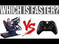 Is A Steering Wheel Faster Than A Gamepad?