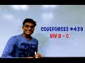 Codeforces 439 - Problem C