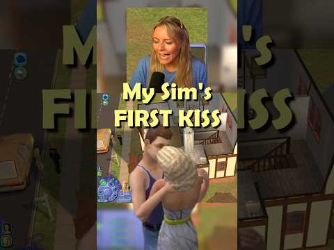 My Sim's FIRST KISS