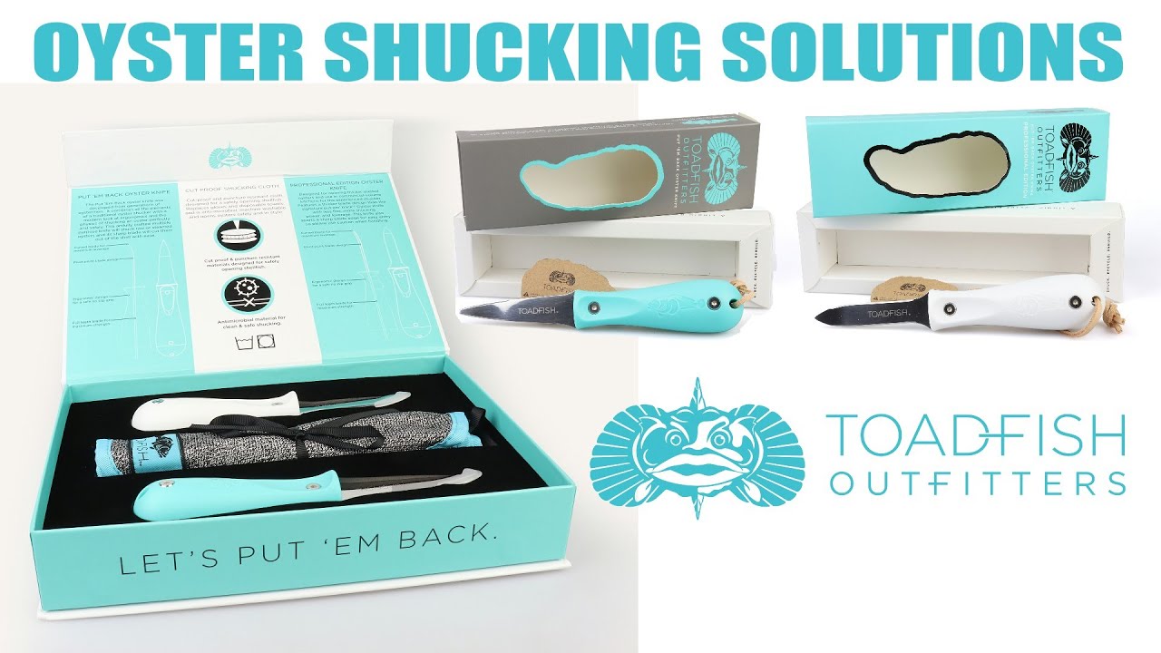 Oyster Shucking Solutions - Oyster Knives & Shucker's Bundle from