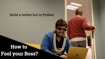 Create a Twitter bot in Python | Tweepy | Argparse