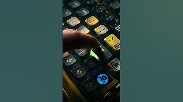 One-of-A-Kind Keyboard! Mercury K1 Pro - Battle-Worn Yellow | 75% mechanical keyboard for gamers!