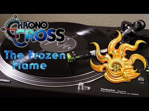 Chrono Trigger & Chrono Cross Arrangement - The Frozen Flame - Black Vinyl LP