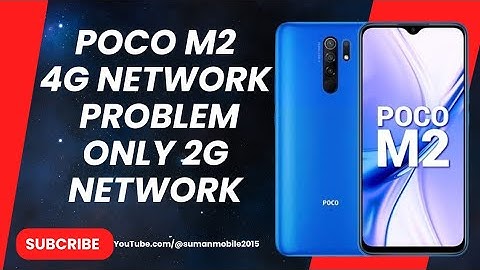 Poco M2 4G Network Problem Solution. No Network. Suman Mobile